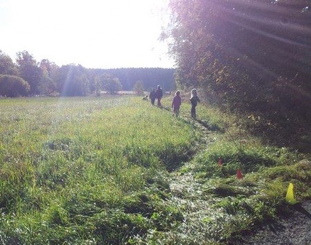Dagen bjöd på ett strålande väder.